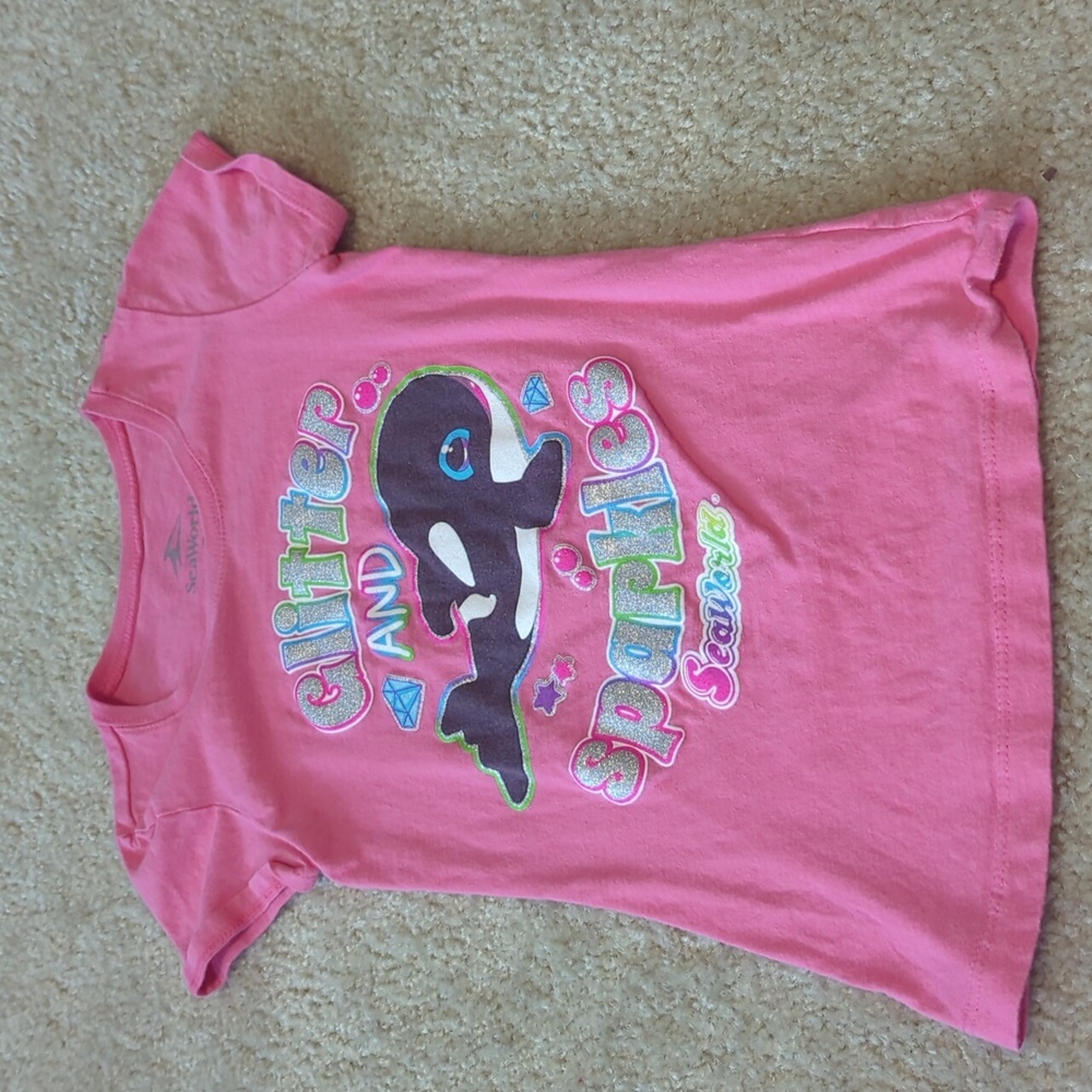 Glitter and sparkles shirt SeaWorld whale shirt